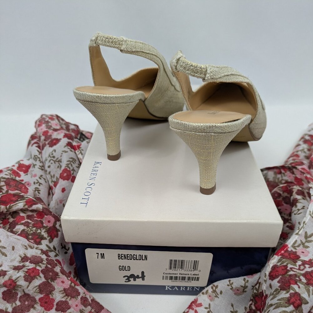 Karen Scott Slingback Pumps NWOT - Picture 5 of 10